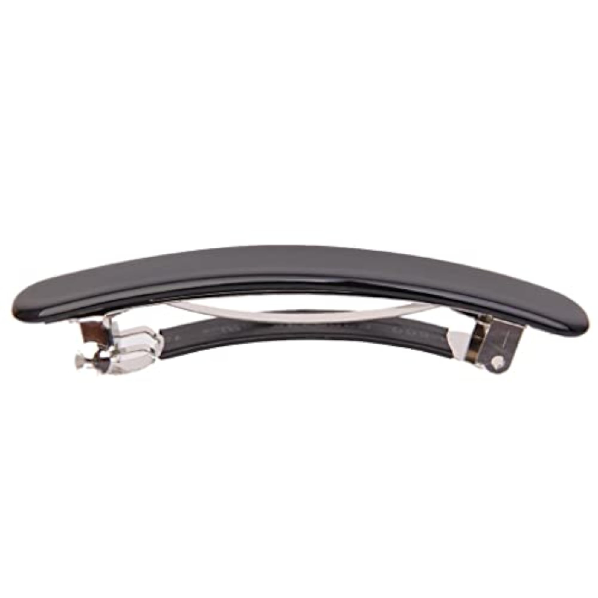 3X Women's Barrette French Hair Clips, Black